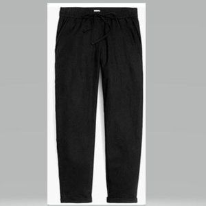 J Crew Linen Cotton Drawstring Pants
